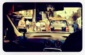 A day in Mumbai.