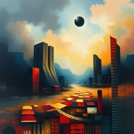 Abstract Art End of World