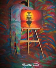 "An Artist's World Within the Studio"