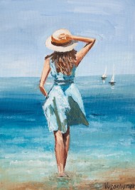Clark oil painting