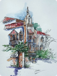 Colonial house#1