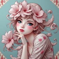 Flowerist Woman