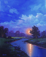 moon reflection