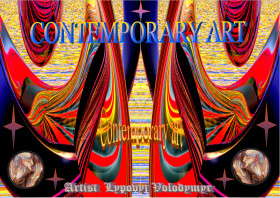 Red and black digital composition