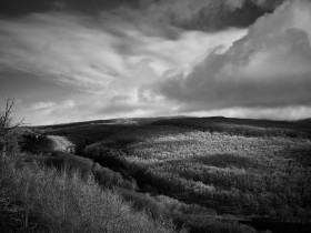Shadowy hill
