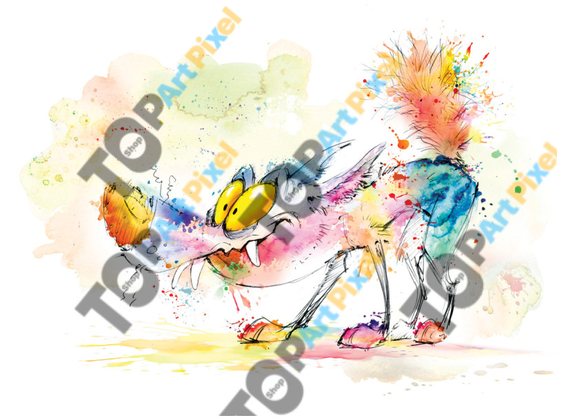 Crazy wolf