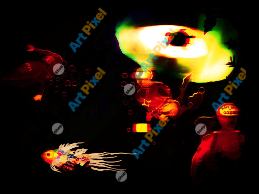 Aqua viva por Dom Jú