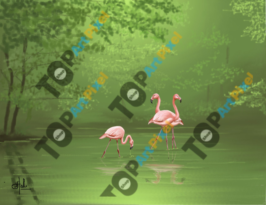 382 Flamingo's of Emerald Bayou
