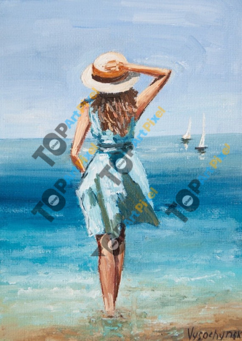 Clark oil painting
