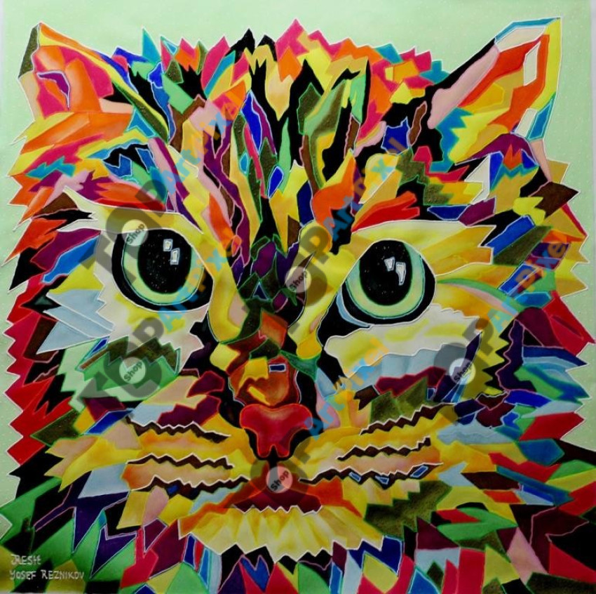 Colorful  musical composition     № 128