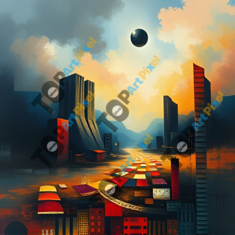 Abstract Art End of World