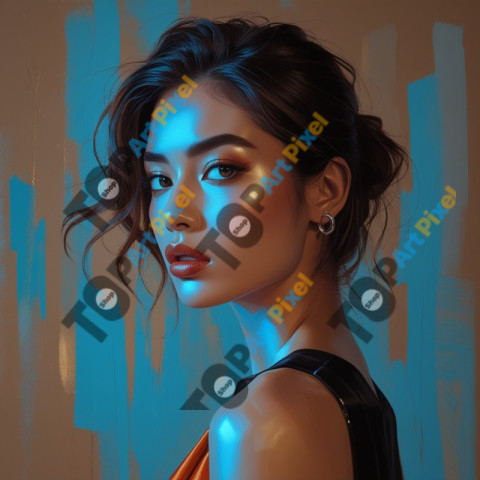 artistic portrait