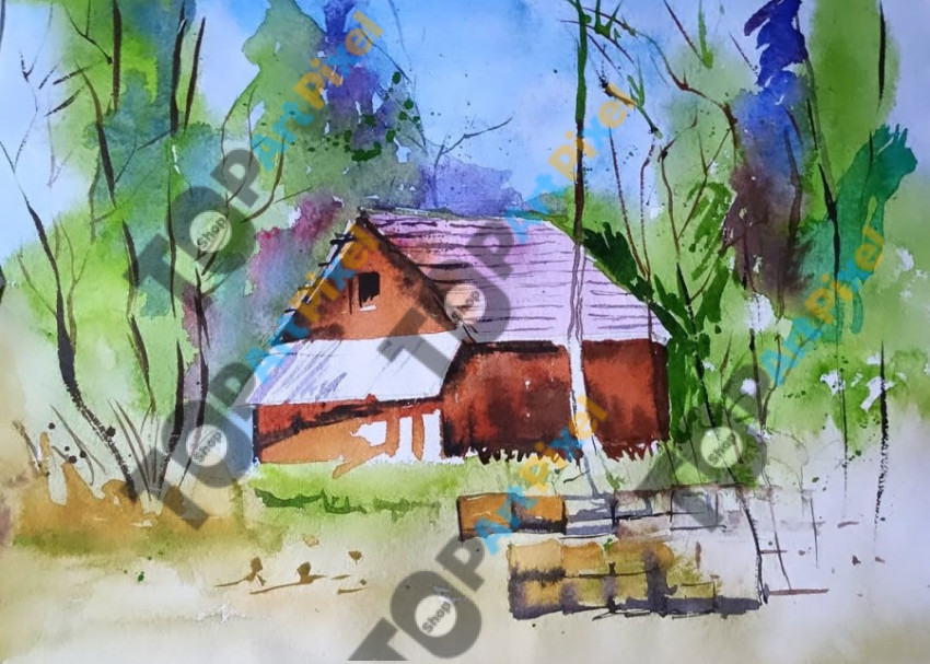 Forest hut