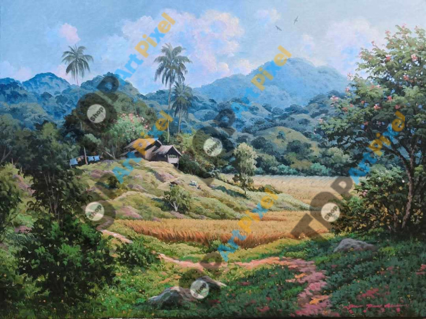 Morning mountains