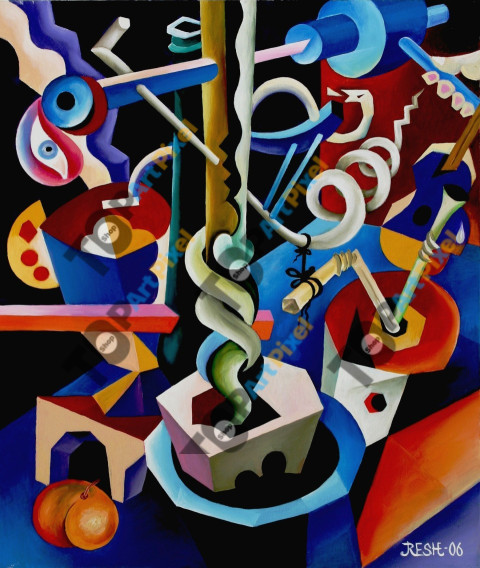 Composition#1   acrylic         60x70cm