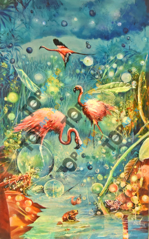 flamingo swamp