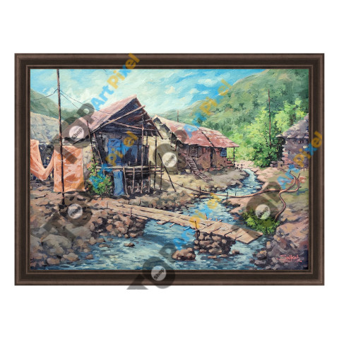 Saikat Watercolor Painting 1