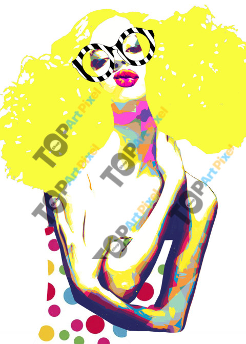 INTERESSANT TYPE 50x70 cm